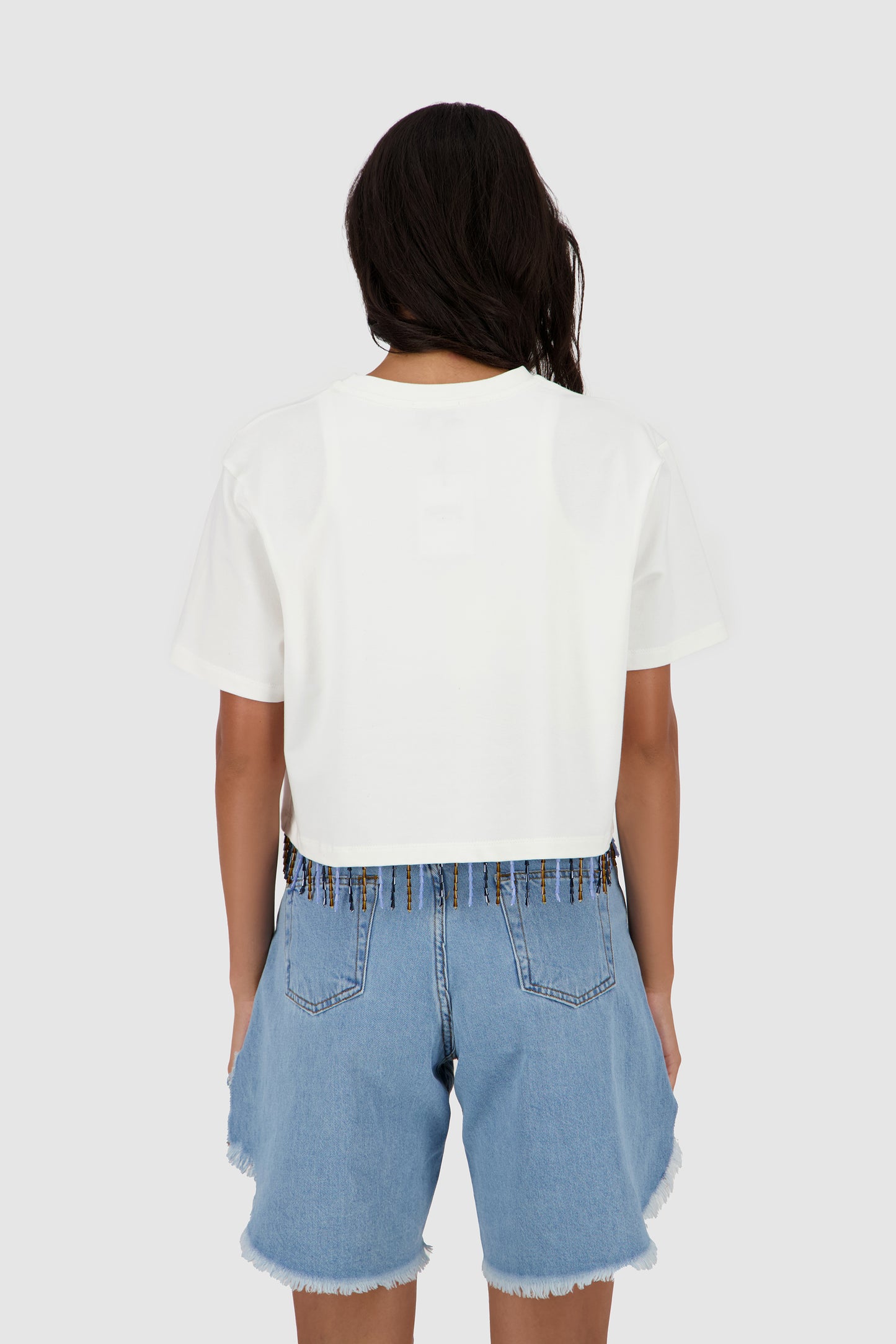 Fluffy Shorts -LA Blue