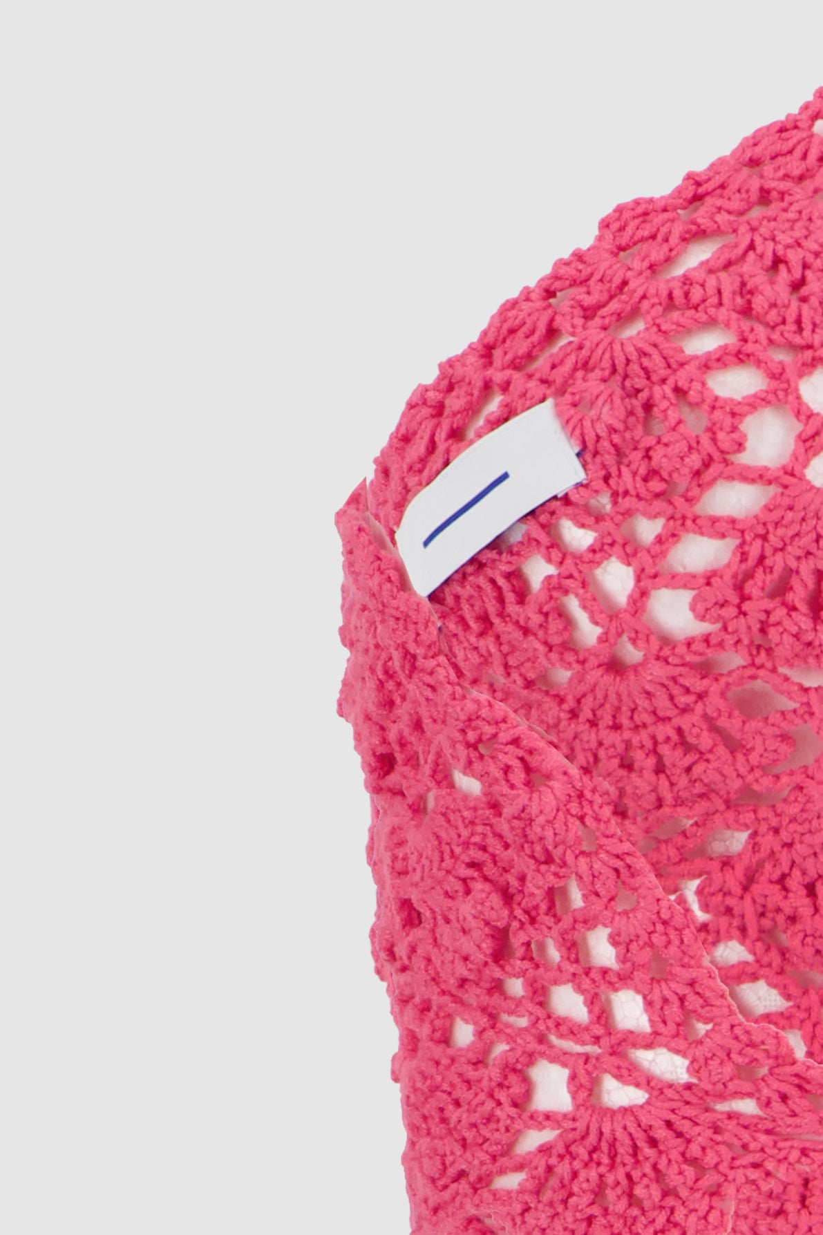 Crochet Seashells Top -Pink