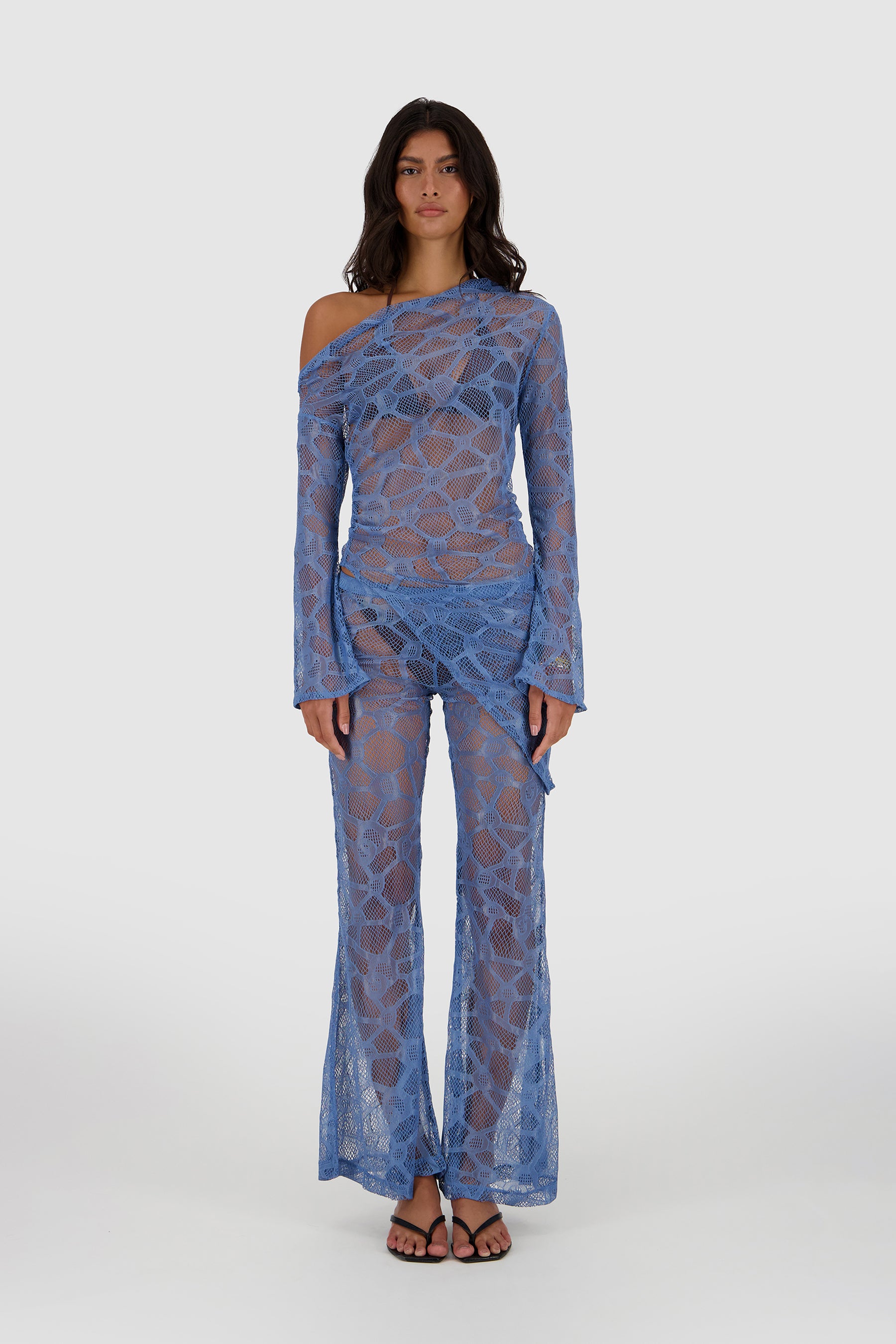 Lace Tunic -Blue