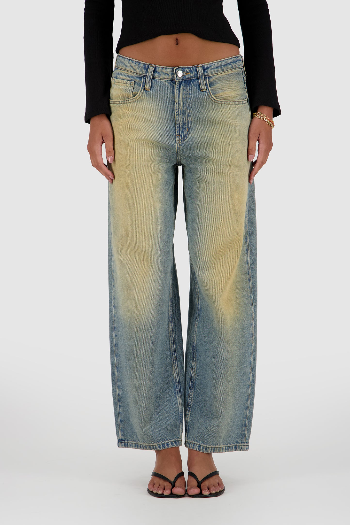 Baggy Jeans -Faded Dirty Wash