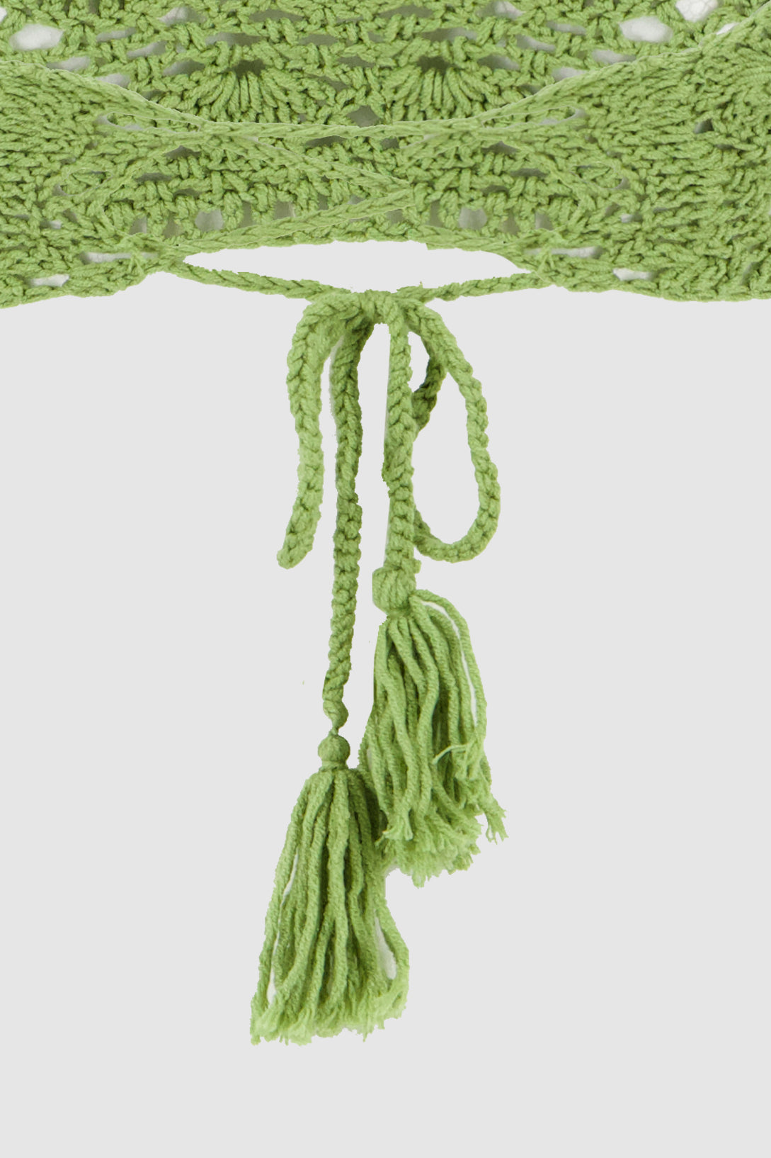 Crochet Bandana Top -Green