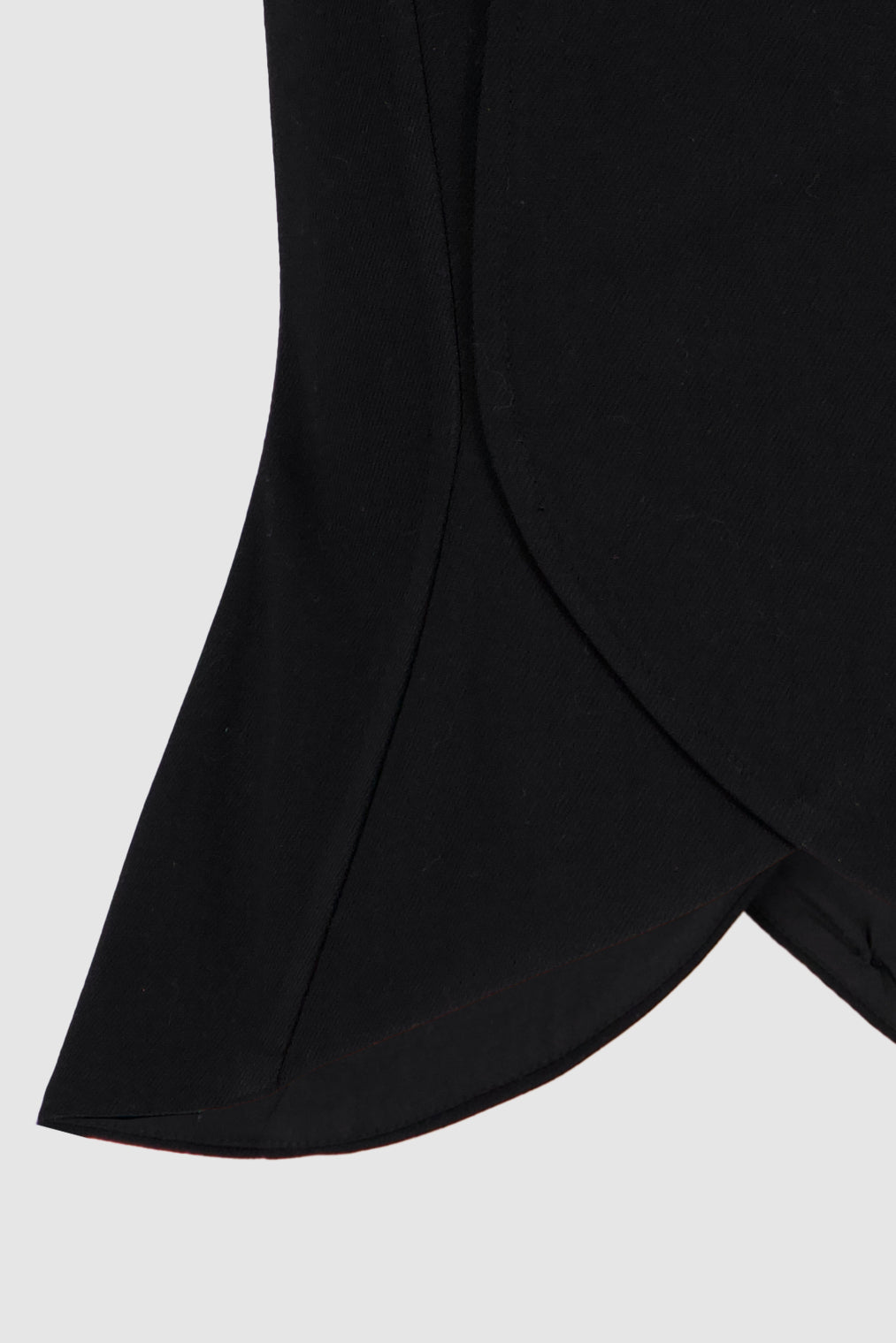 Buttoned Bustier -Black