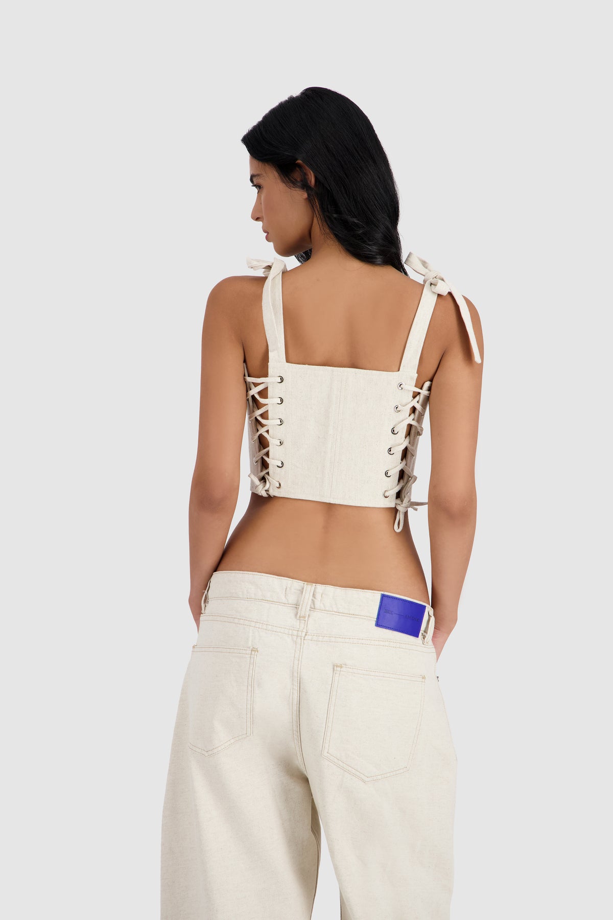 Pebble Corset -Cream