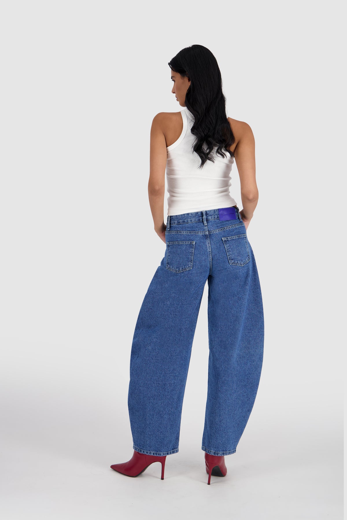 Western Extra Wide Jeans