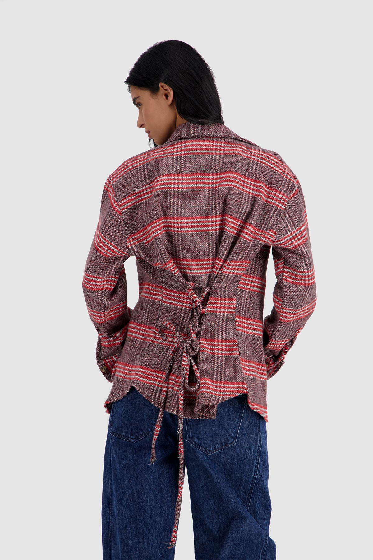 Plaid Shirt -Brown&Red