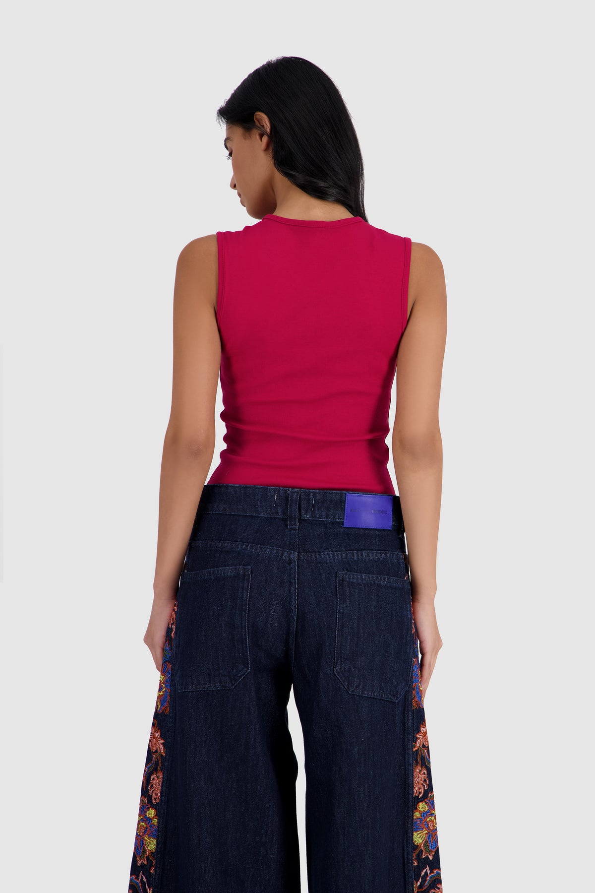 Mandarin Tank -Red