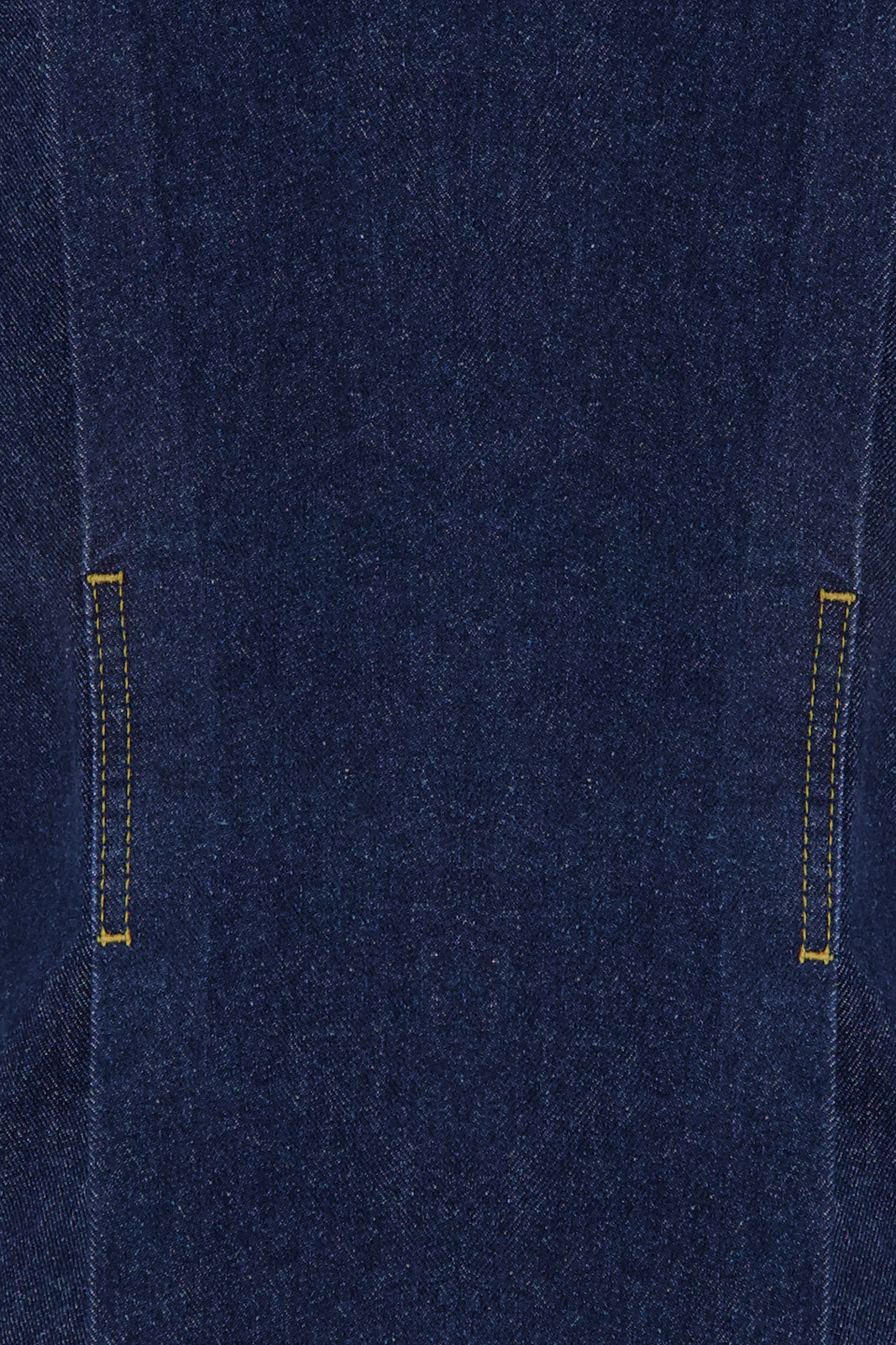 Denim Side Buttoned Shirt - Midnight Wash