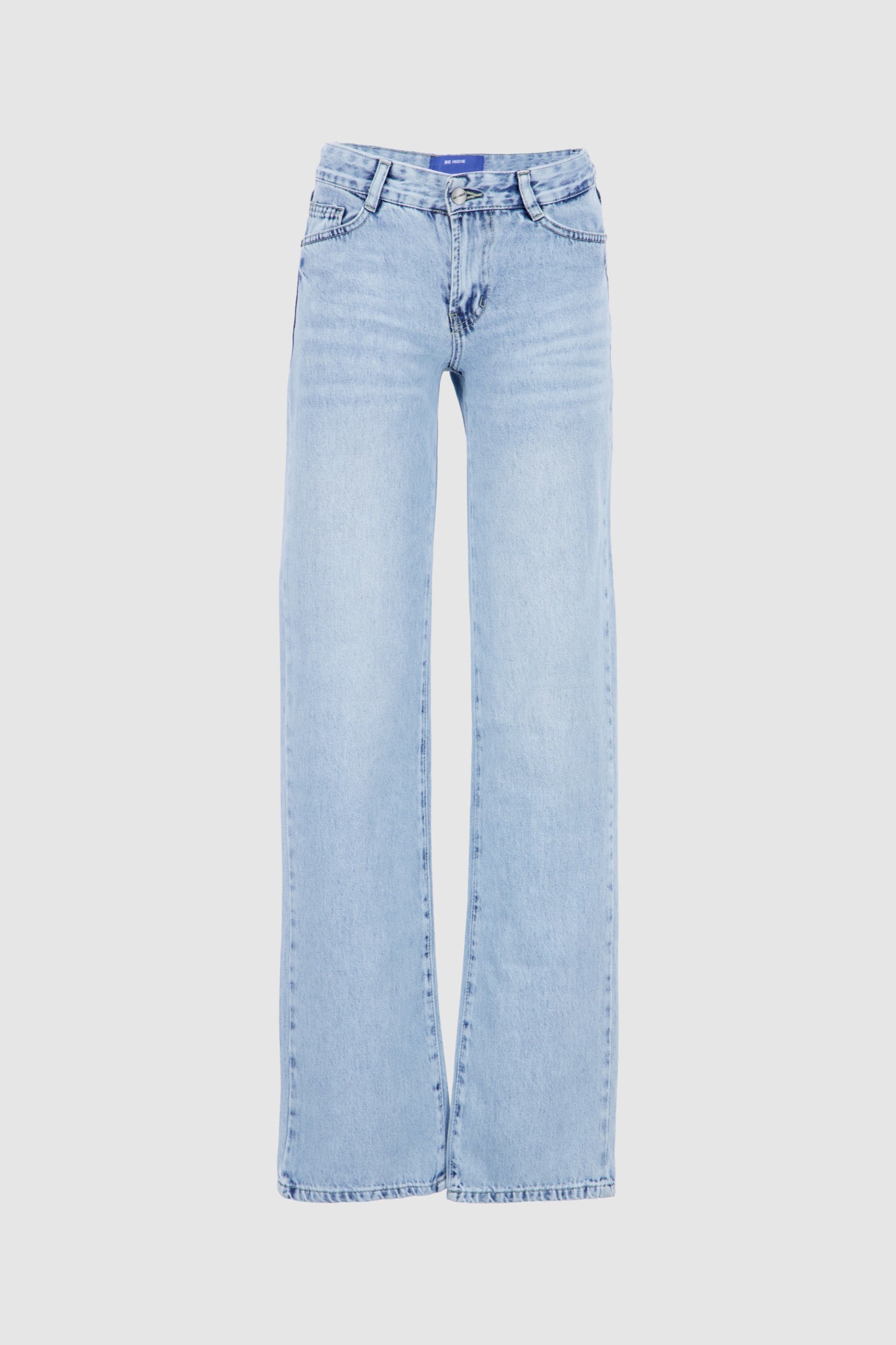 Straight Leg Jeans Sky Blue