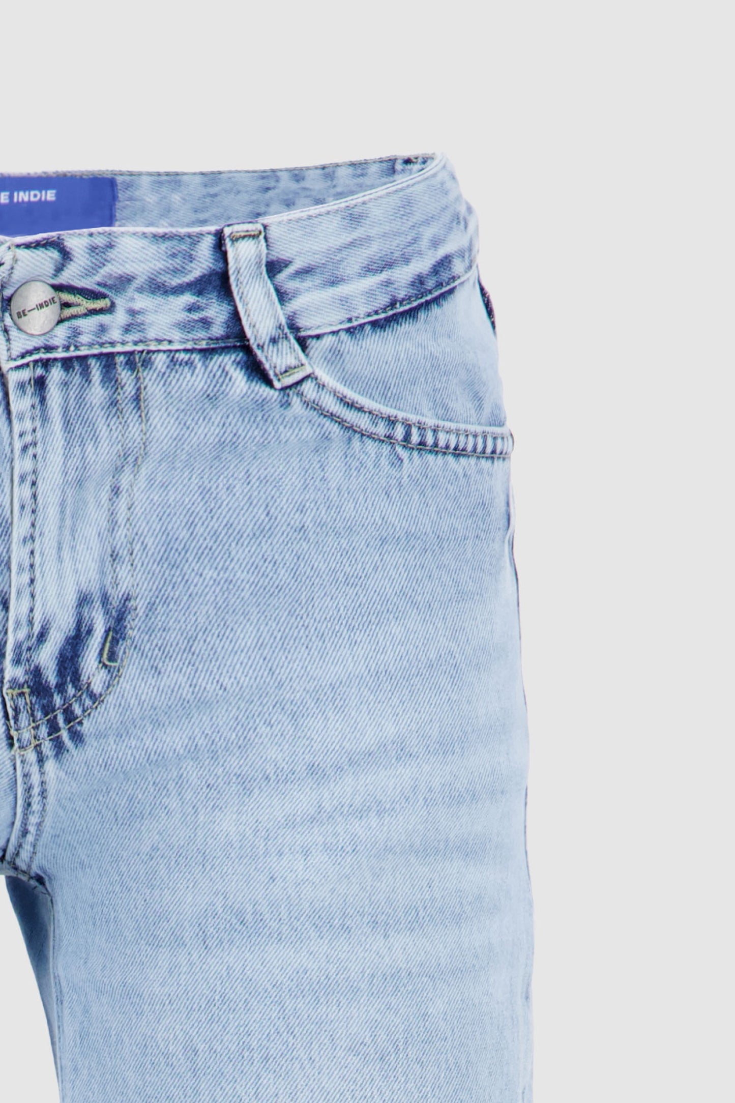 Straight Leg Jeans Sky Blue