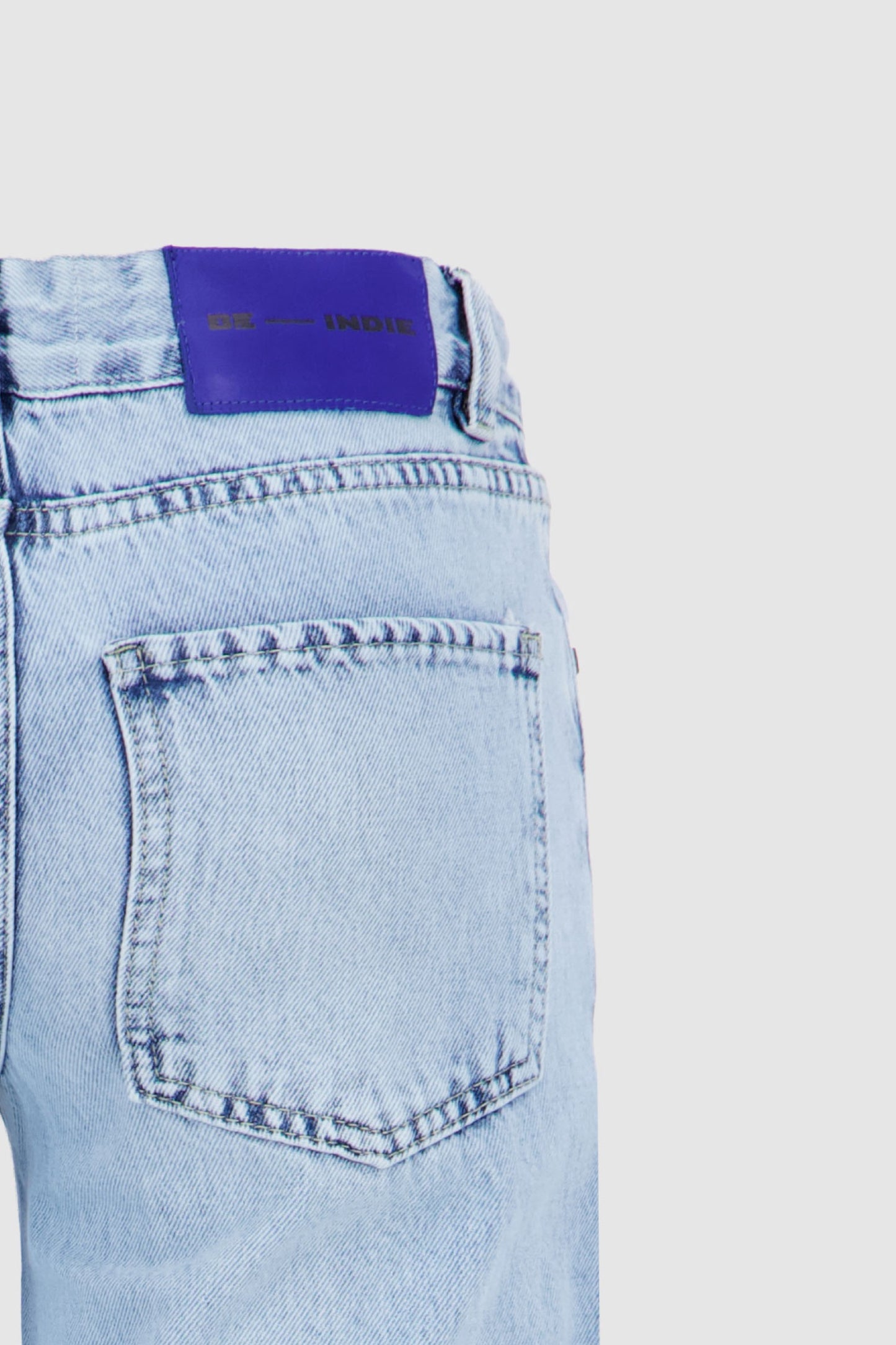 Straight Leg Jeans Sky Blue
