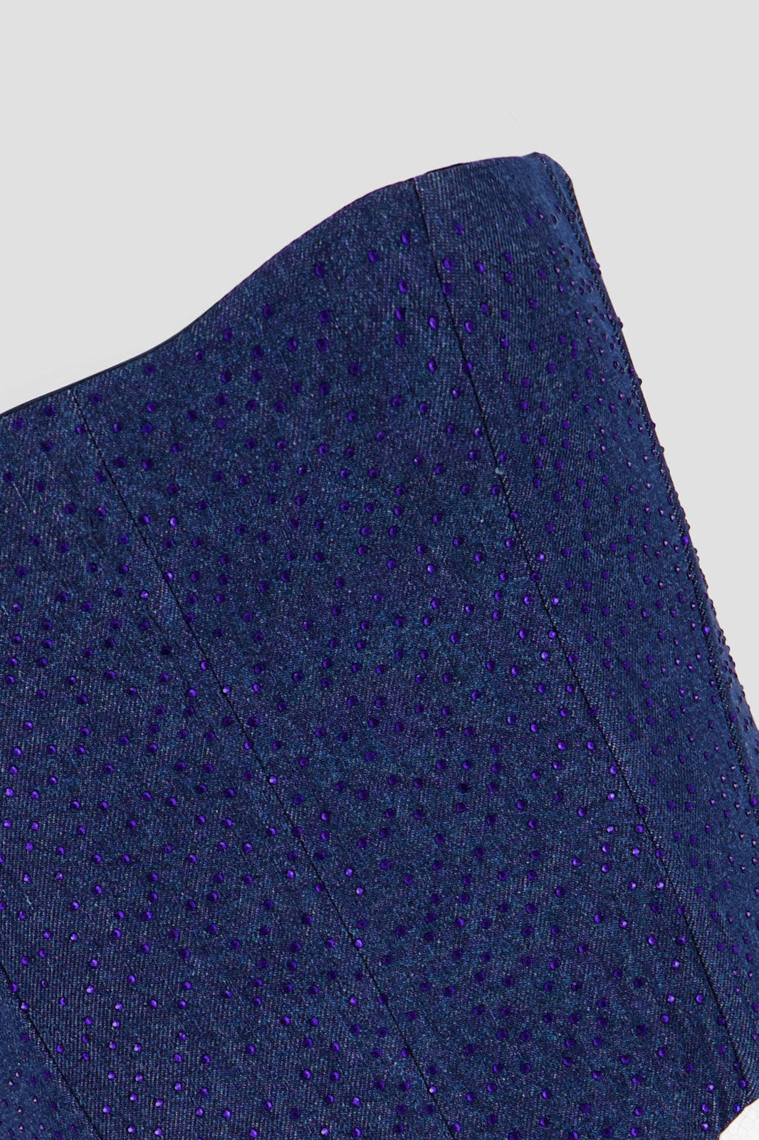 Fancy Bling Corset Navy Blue