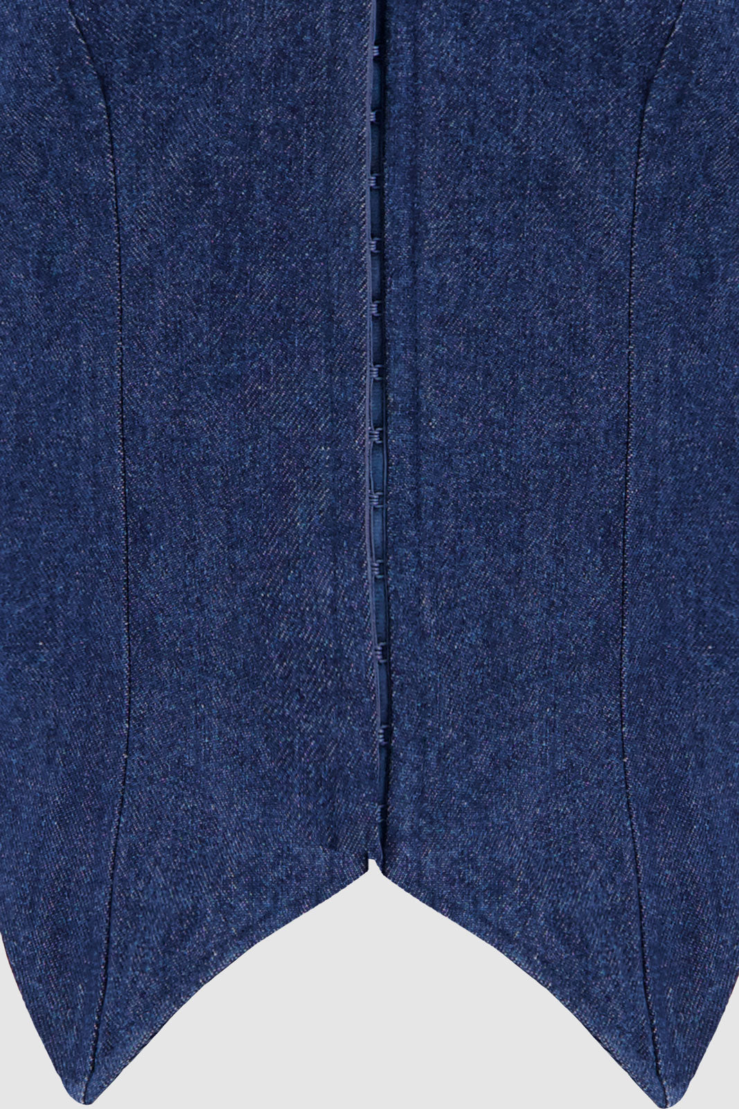 V-Stitched Corset -Navy Blue