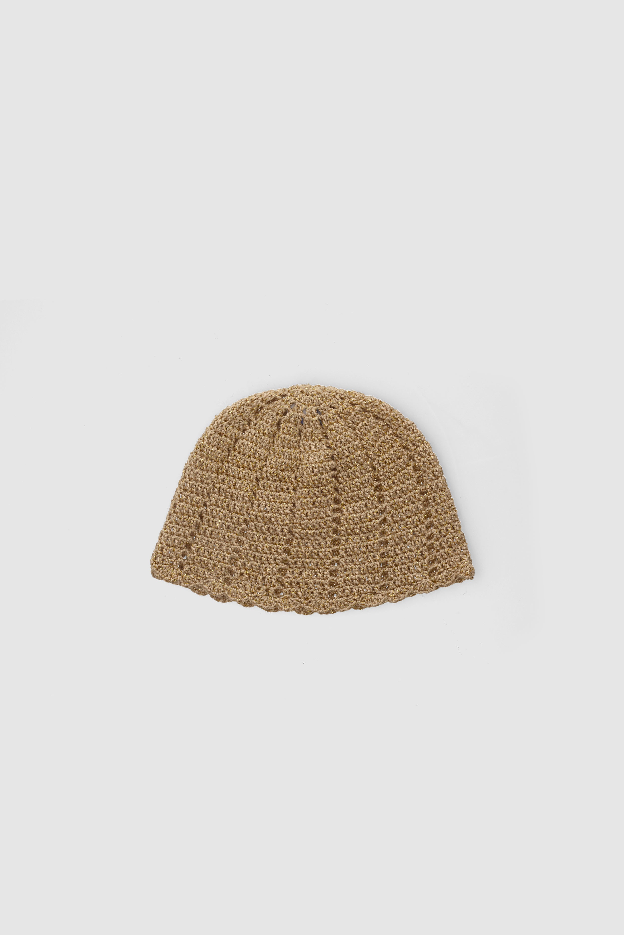 Crochet Hat -Gold