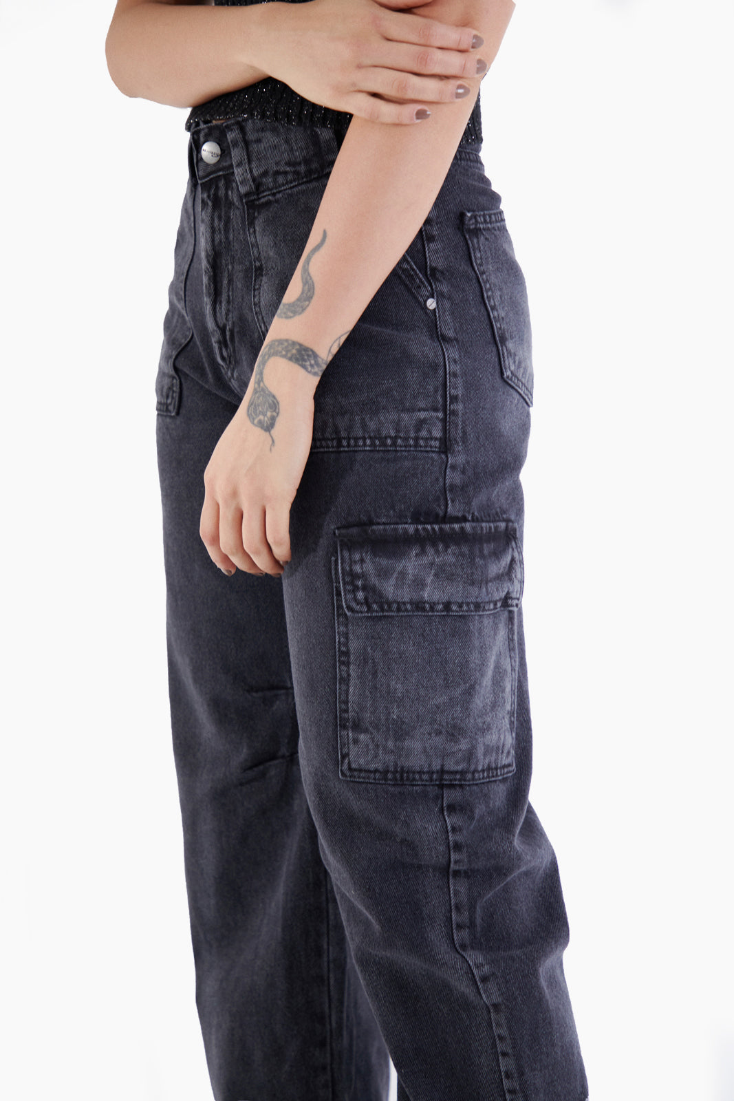Charcoal Cargo Pants – BE-INDIE