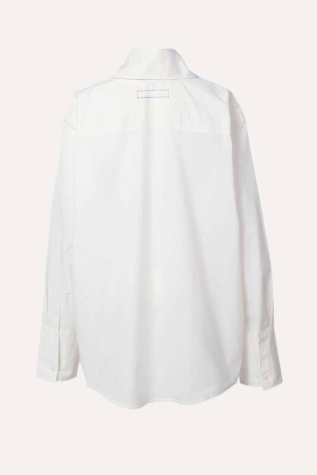 Exaggerated Shirt White