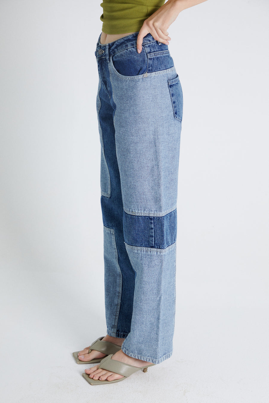 Pick-Pocket Jeans Reversed Blue