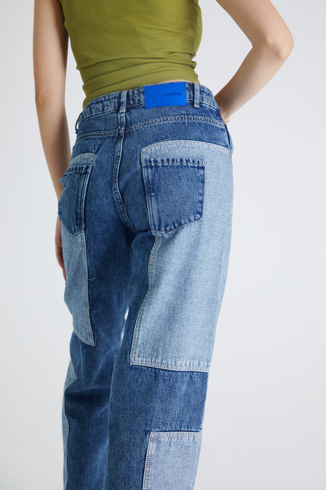 Pick-Pocket Jeans Reversed Blue