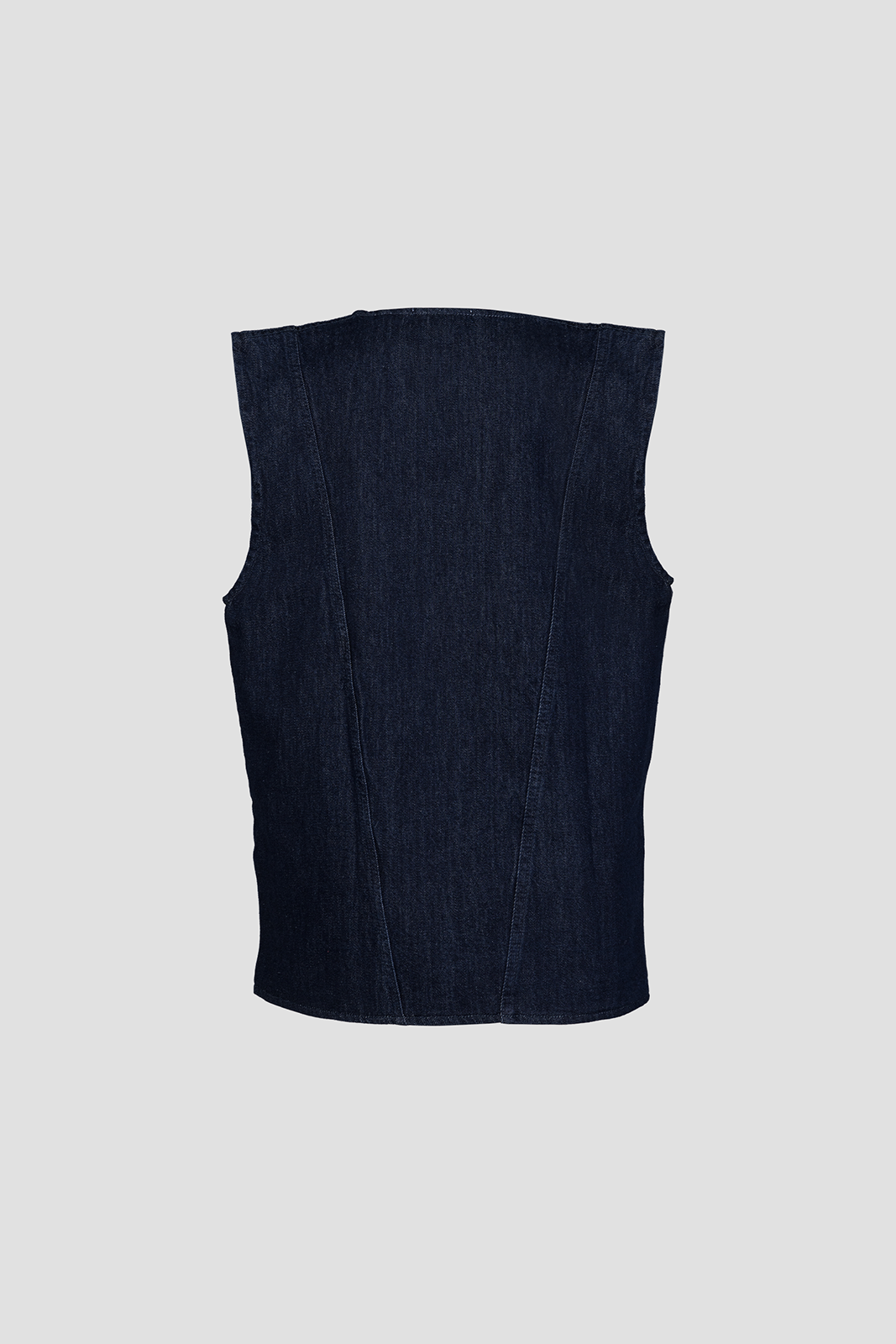 Jean Waistcoat Raw Denim