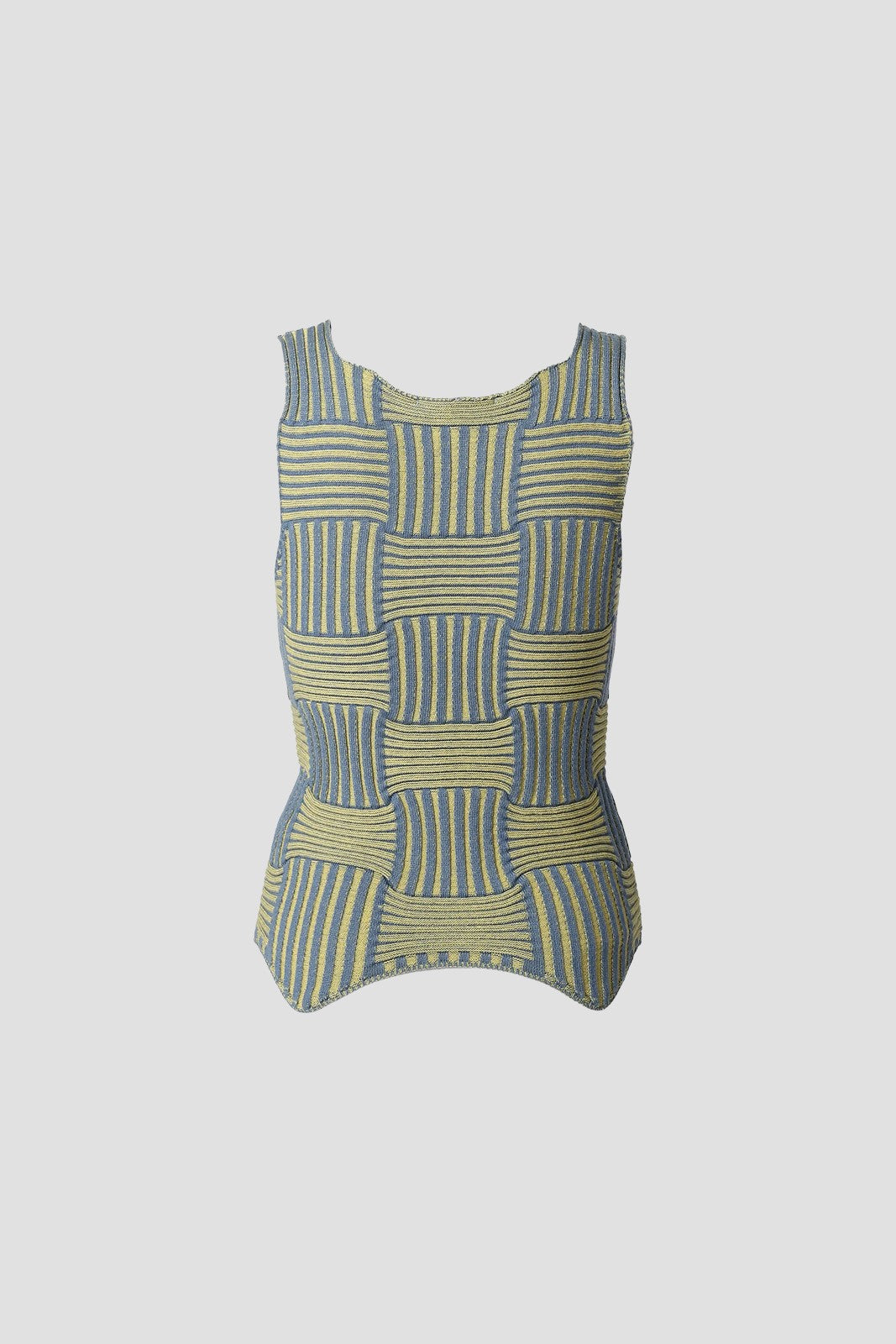 Woven Tank Blue