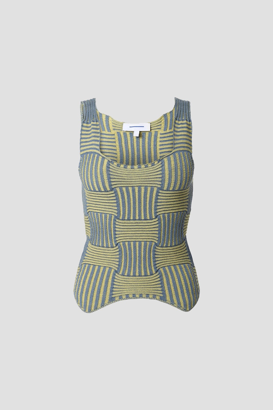 Woven Tank Blue