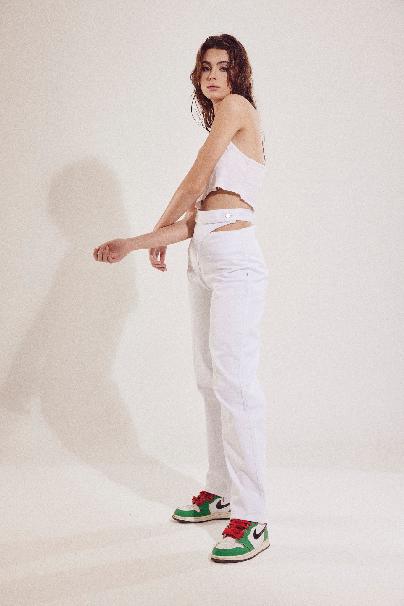 Be-Open Cut out Jeans